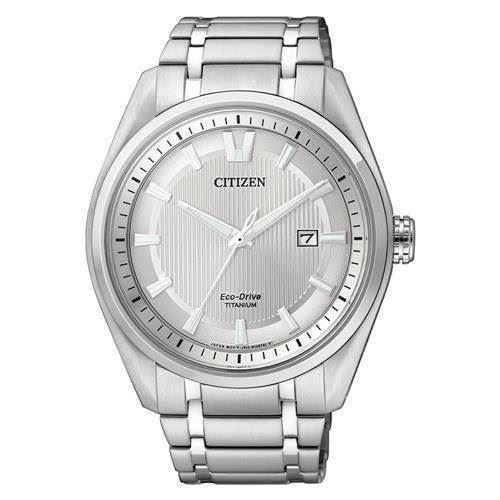 Image of Citizen titanium quartz med Eco-Drive Herre ur, model AW1240-57A